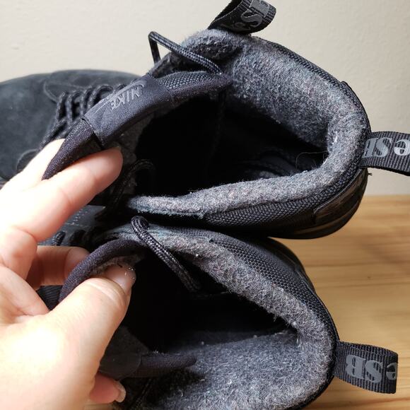 Nike Men's 9.5 SB Zoom Blazer Mid Premium Black Anthracite Sneaker DC8903-002 - Picture 8 of 9